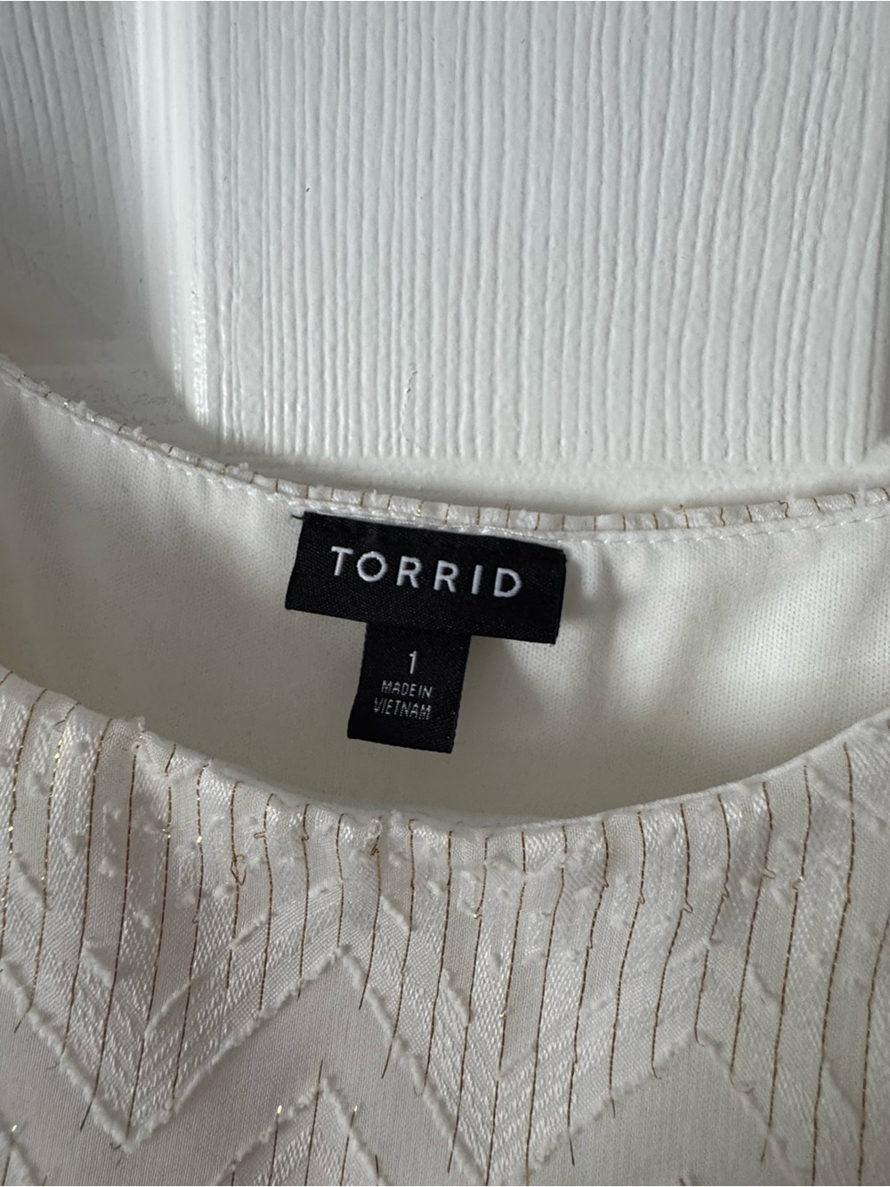 torrid White Lace Fit-and-Flare Sundress - Picture 3 of 3
